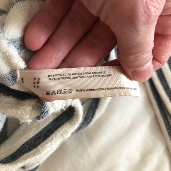 Saturday Sunday textured sleeveless striped towel dress - Picture 7 of 7